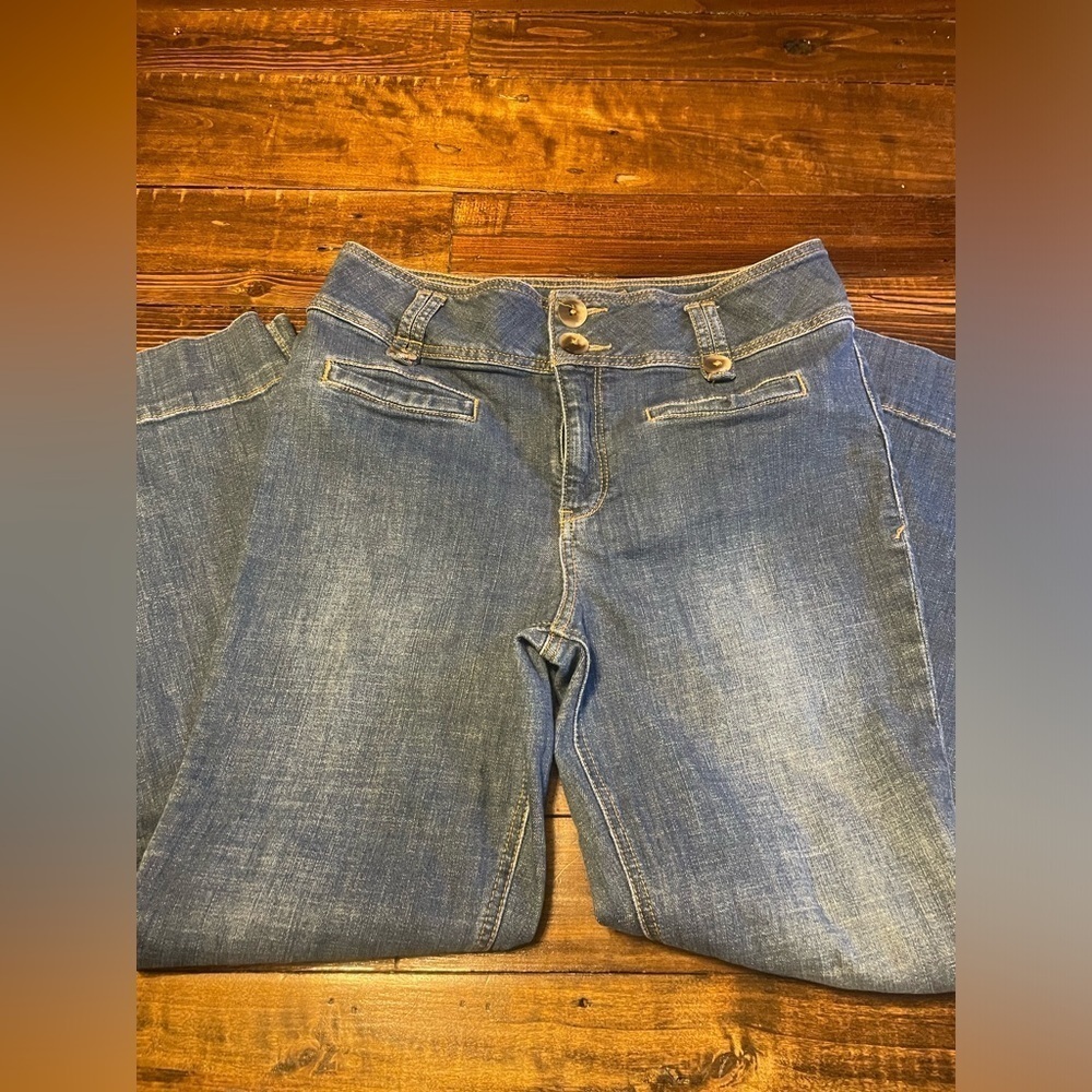 Pilcro and The Letterpress Anthropology Denim Bootleg. Women’s size 30